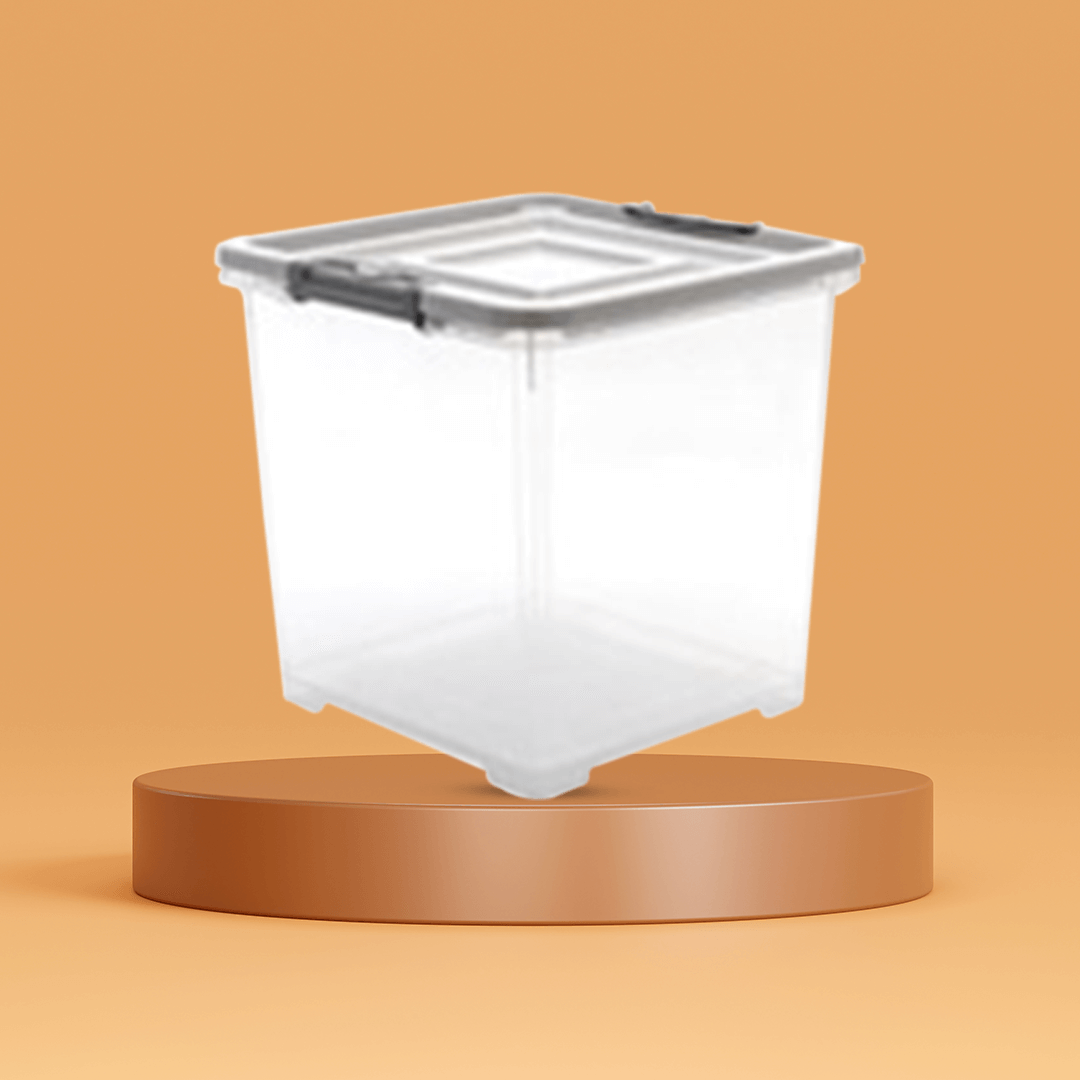 HOUZE BOXY 12L SQUARE STORAGE BOX SB-1152-IVORY - Seamless Relocation ...